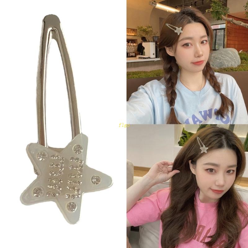 Kẹp Tóc Hình Ngôi Sao Màu Sắc Ngọt Ngào Cho Nữ