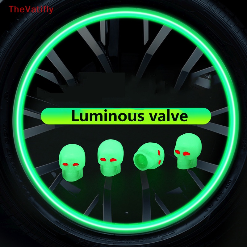 1 Nắp Van Xe Đạp Có Đèn Led