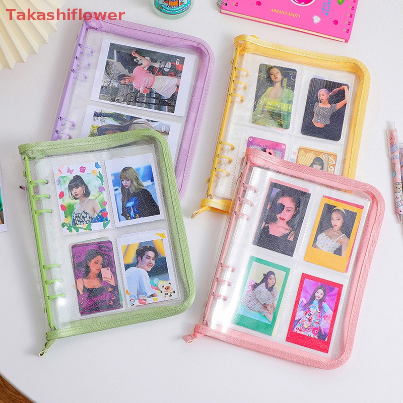 Sổ Lưu Trữ Ảnh Có Dây Kéo Và Vỏ Bọc Sách Tiện Dụng