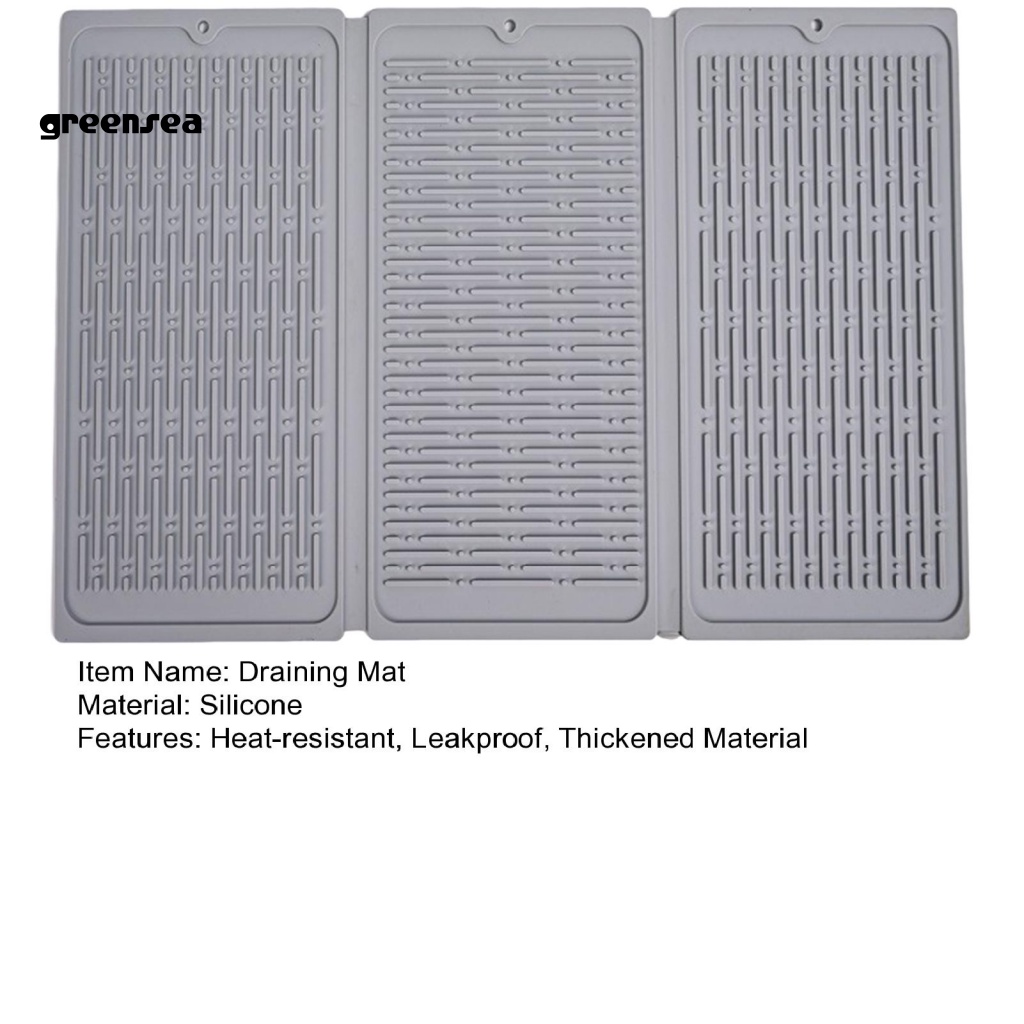 Thảm Lót Ráo Nước Cho Nhà Bếp Có Thể Gấp Gọn Tiện Lợi