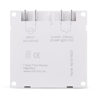 SINOTIMER TM618N-2 220V Programmable Timer Switch with Countdown Time Function
