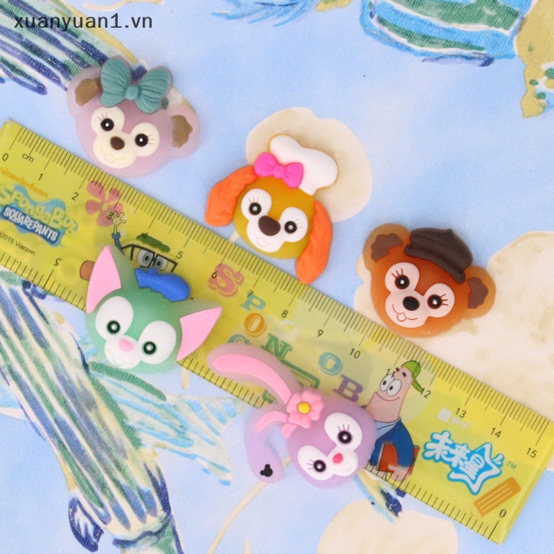 Set 5 Miếng Dán PVC Mềm Màu Dạ Quang Dùng Để Trang Trí Ốp Điện Thoại