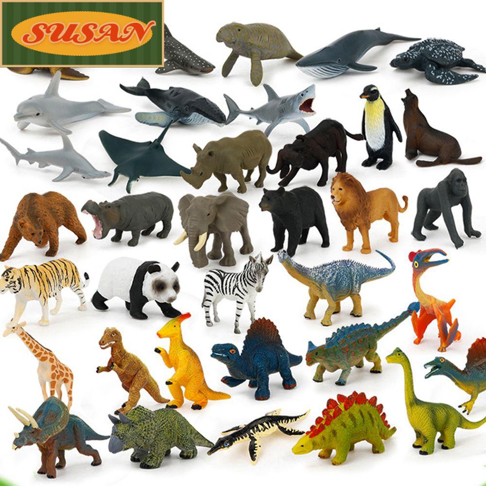 Set 12 / 12 Mô Hình Khủng Long Mini Cho Bé