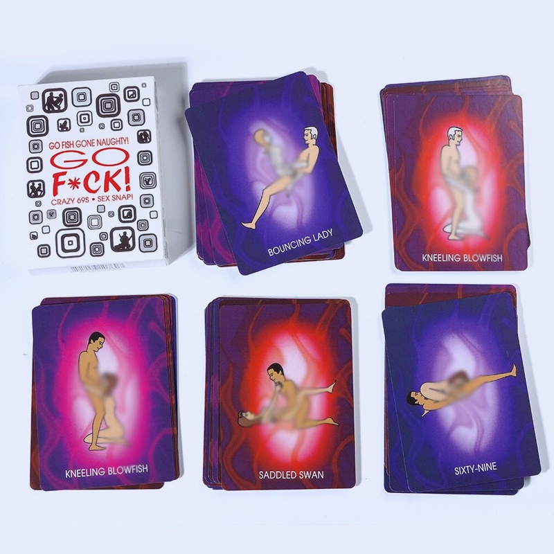 Đi F * ck! Thẻ Trò Chơi Câu Cá Vui Nhộn Độc Đáo