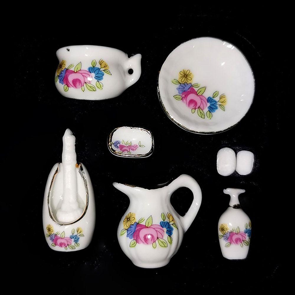Set 8 Món Đồ Trang Trí Nhà Búp Bê / Tiểu Cảnh