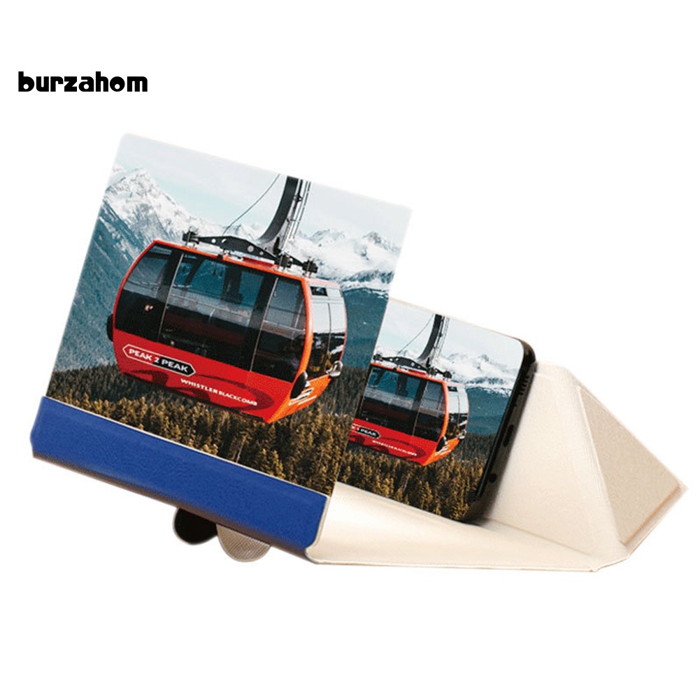 Giá Đỡ Phóng To Màn Hình Điện Thoại Giả Da 10inch Gấp Gọn Tiện Dụng