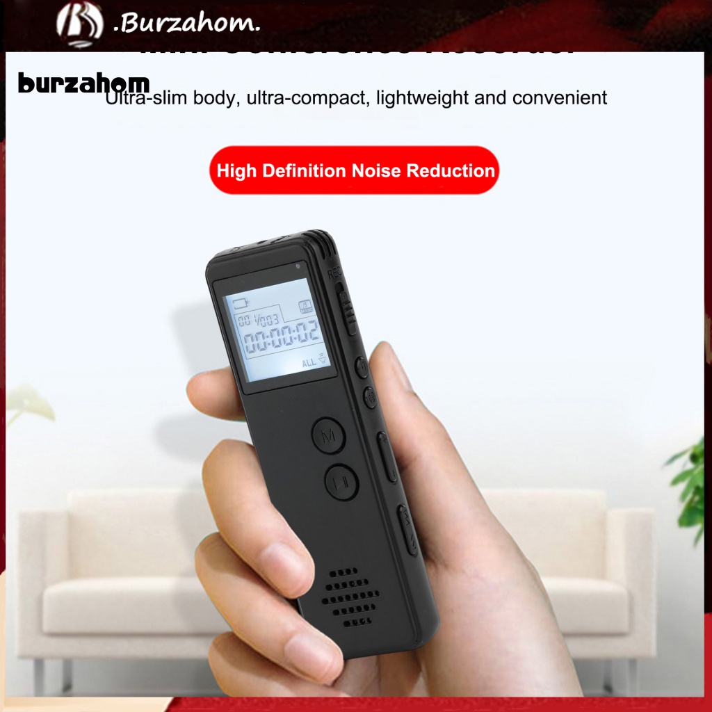 1 Bộ Máy Ghi Âm Mini Chống Ồn 32 / 16 / 4 / 8GB Bằng ABS Tiện Dụng Cho Văn Phòng