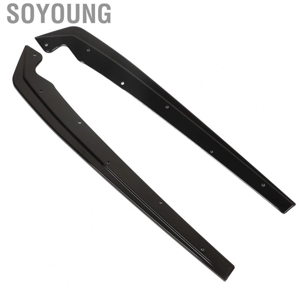 Soyoung Bumper Corner Guard Rear Bumper Spoiler Sporty Look Aerodynamic Design for 5 Series G30 Sedan M Sport
