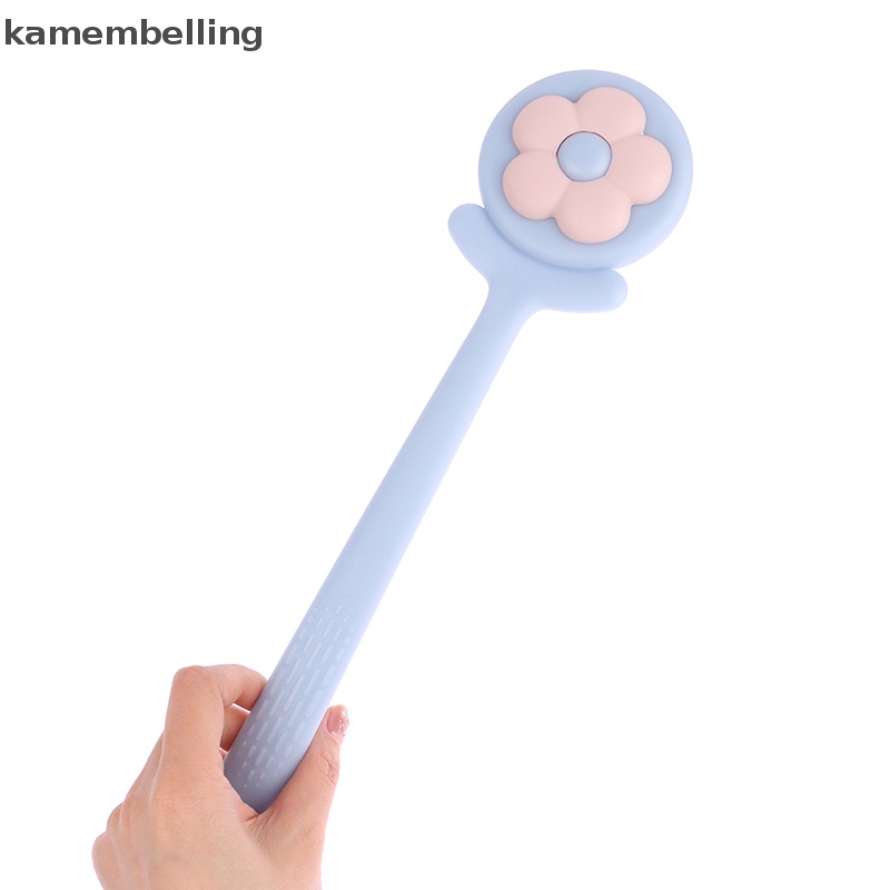 Kamembelling Bàn Chải Chà Lưng Tẩy Tế Bào Chết Mát Xa Cơ Thể Tay Cầm Dài Mềm Mại Tiện Dụng