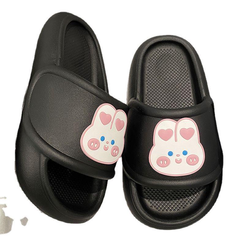 Dép Bánh Mì Đi Trong Nhà Đế Dày Chống Trượt Dễ Thương Dành Cho Học Sinh