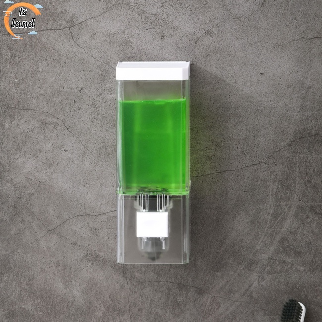 Bình Đựng Xà Phòng Rửa Tay 250ml Gắn Tường Trong Suốt Tiện Dụng