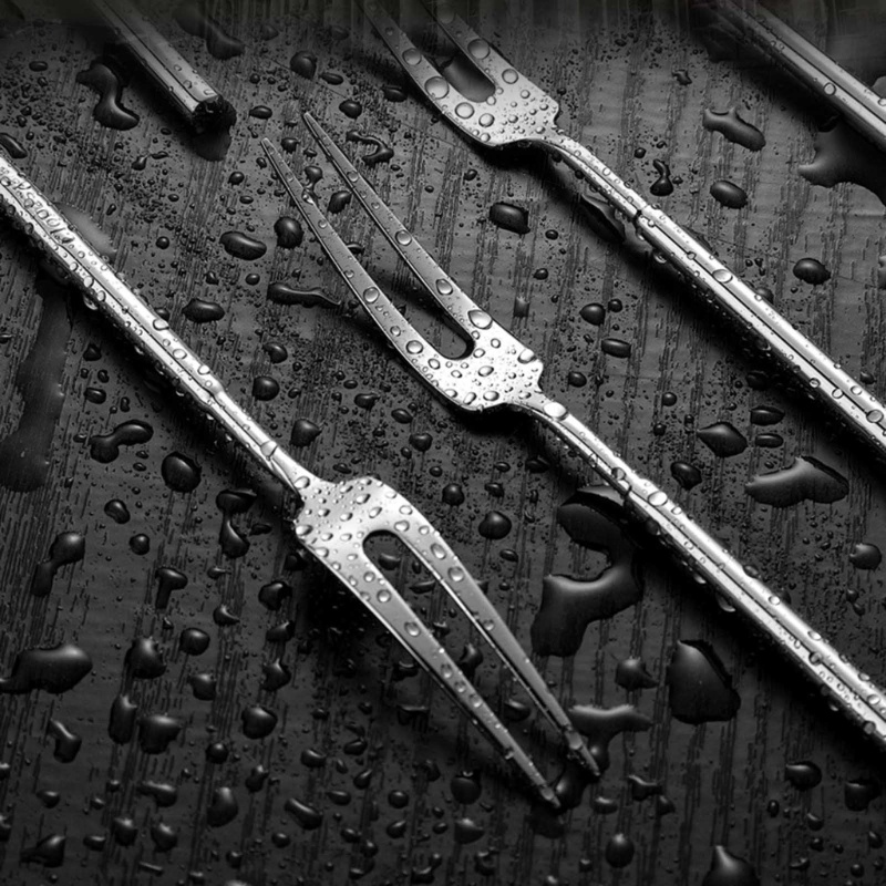 Nĩa Ăn Trái Cây / Salad Bằng Thép Không Gỉ 304 Cao Cấp