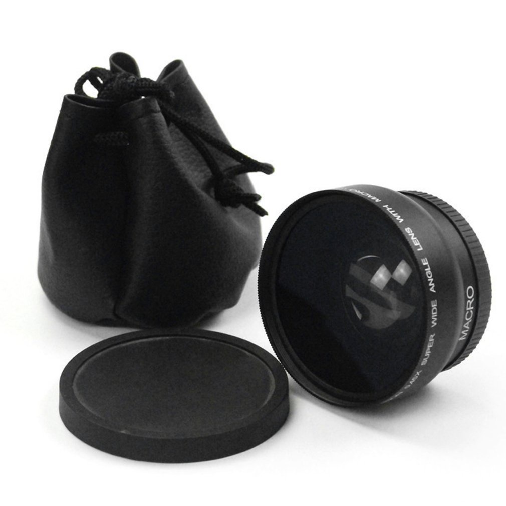 0.45* 0.45 Times Wide-Angle Lens 52Mm Practical Camera Accessories Reusable Univeasal [Q/14]