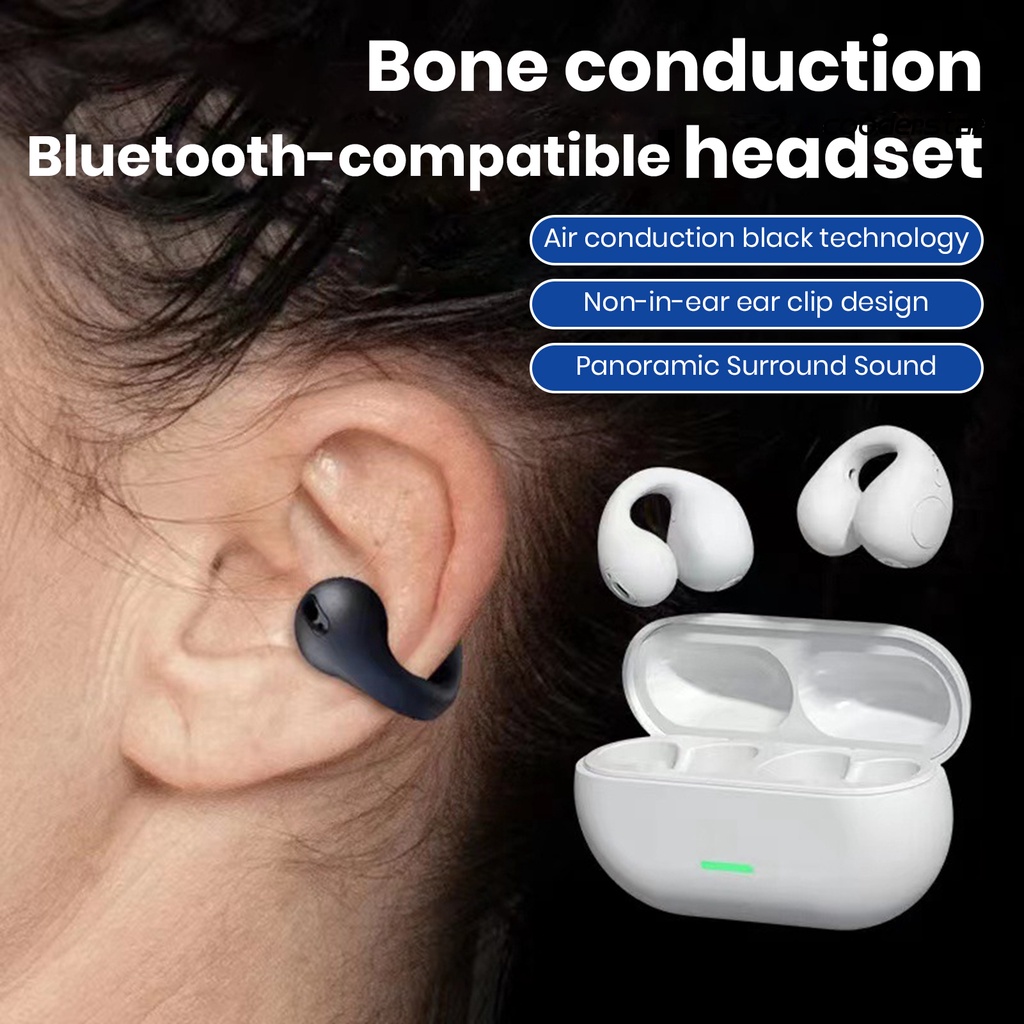 (Coood) Tai Nghe Thể Thao Không Dây Kẹp Tai Cảm Ứng Xương Dài Thời Gian Chờ Lâu Thấp Bluetooth 5.3 Nhạy