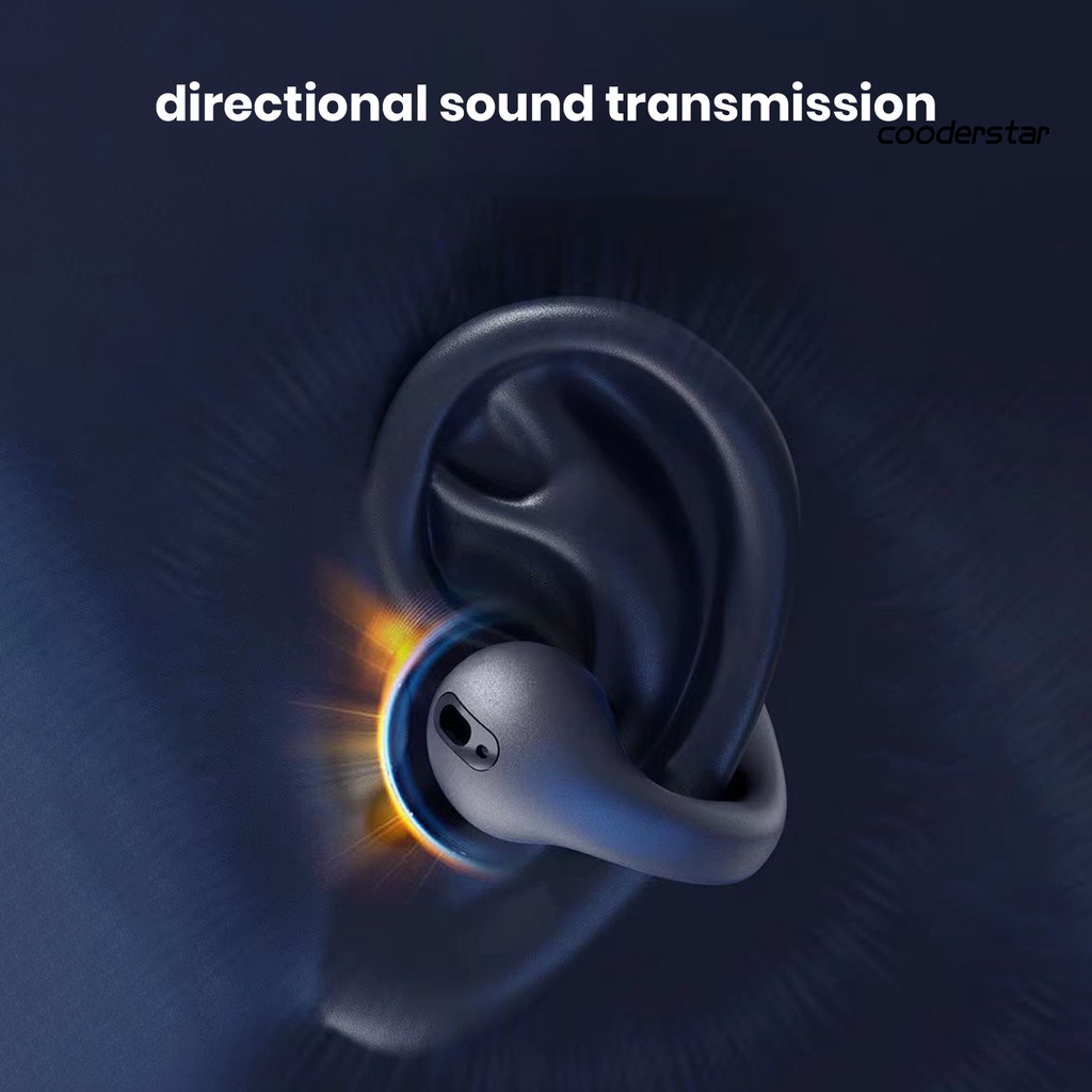 (Coood) Tai Nghe Thể Thao Không Dây Kẹp Tai Cảm Ứng Xương Dài Thời Gian Chờ Lâu Thấp Bluetooth 5.3 Nhạy