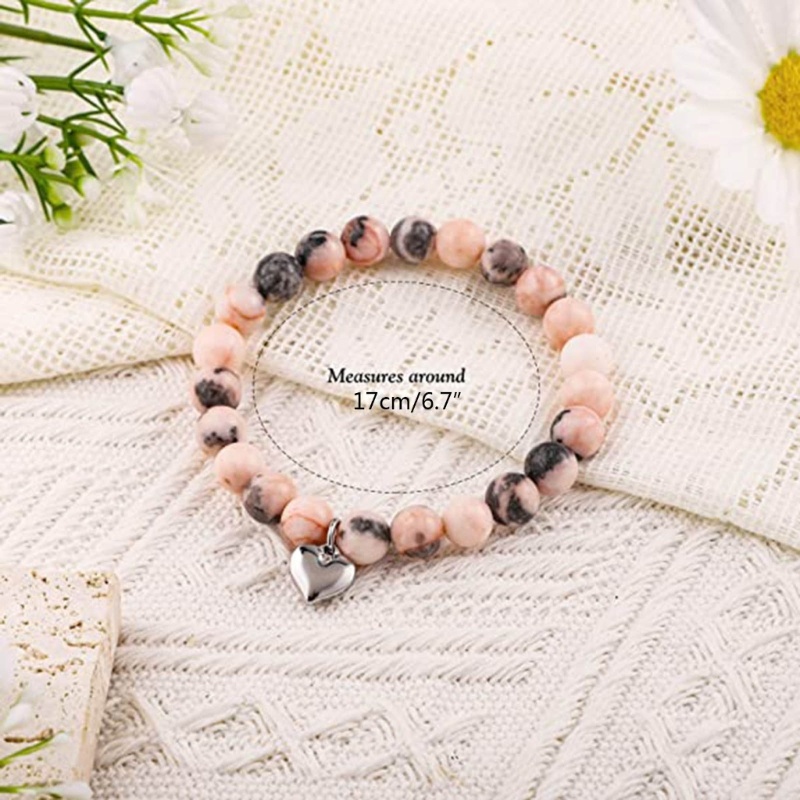Vòng Tay Chuỗi Hạt Đá Mã Não Tự Nhiên Phong Cách Bohemia Đơn Giản Cho Nữ