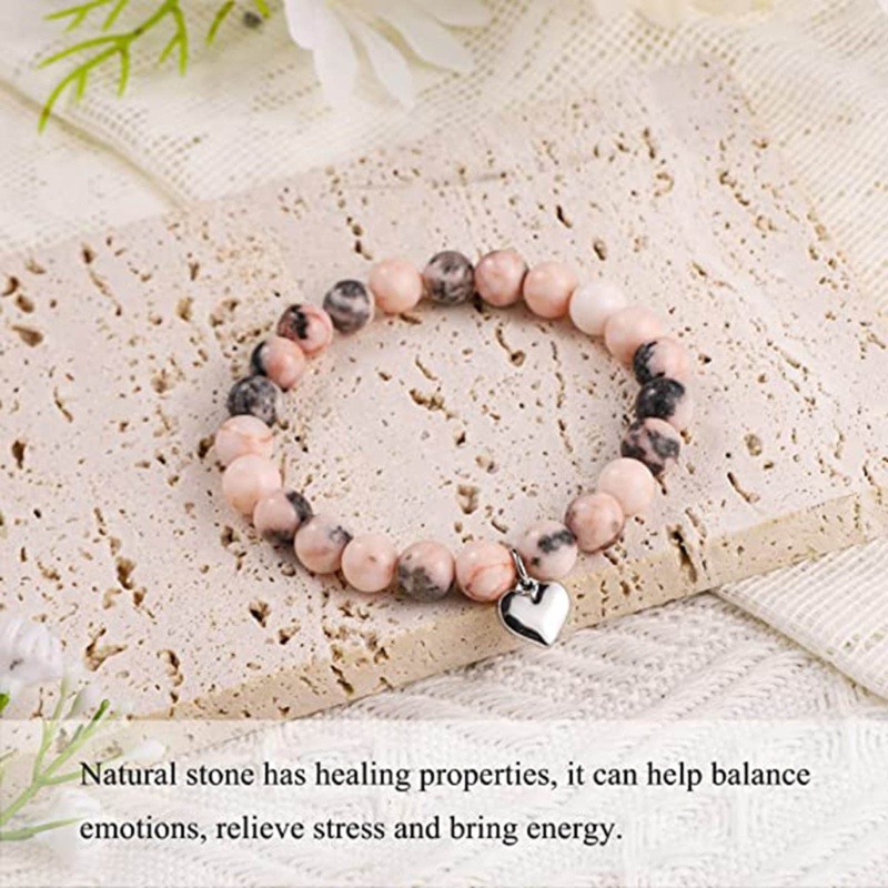 Vòng Tay Chuỗi Hạt Đá Mã Não Tự Nhiên Phong Cách Bohemia Đơn Giản Cho Nữ