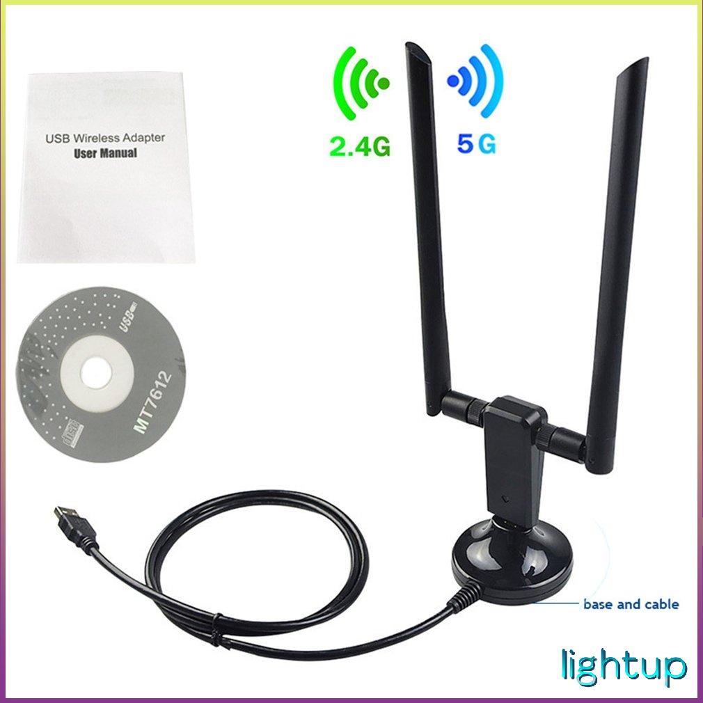 1200Mbps Tầm Xa 2 Băng Tần 5Ghz Không Dây Usb 3.0 Mạng Wifi Cho Văn Phòng Tại Nhà Máy Tính Để Bàn Laptop [Y/11]