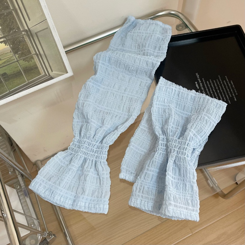 Đôi Găng Tay Chống Nắng Cỡ Lớn Thoáng Khí Màu Sắc Ngọt Ngào Thời Trang Xuân Hè Cho Nữ