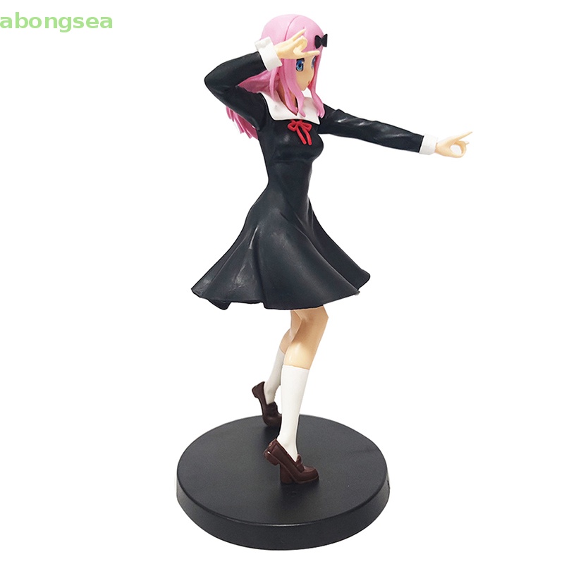 Mô Hình Nhân Vật Fujiwara Chika Hoạt Hình Love is War Shinomiya Kaguya 18cm