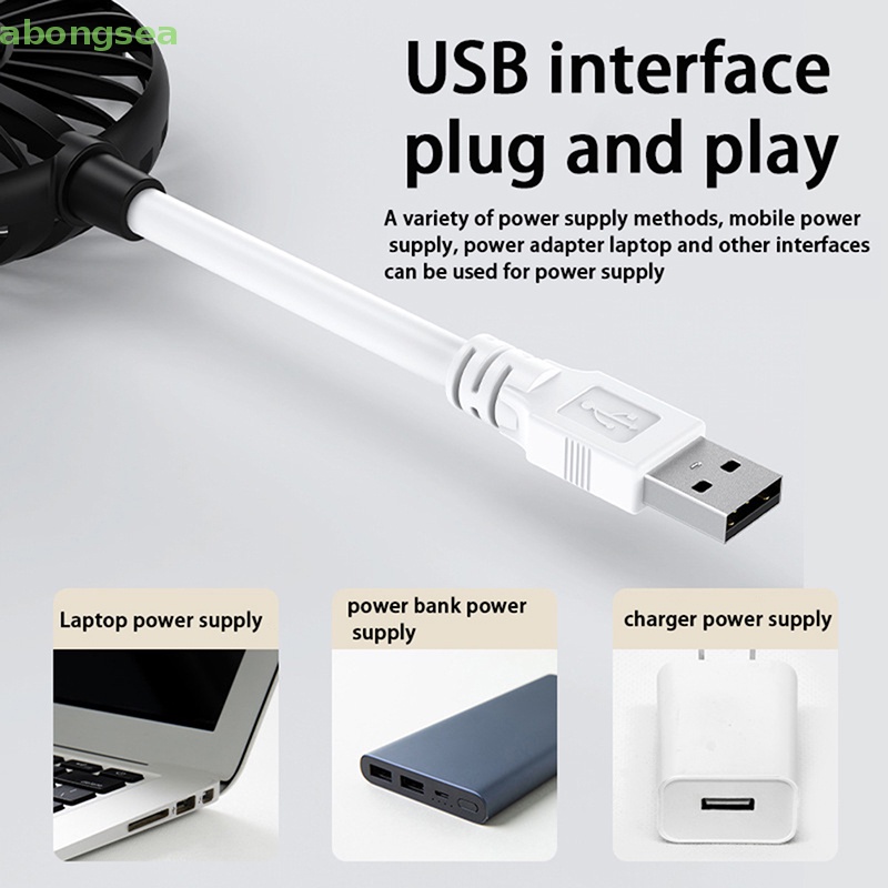 Quạt Nhỏ Làm Mát Không Ồn Cắm USB Mang Đi Tiện Dụng