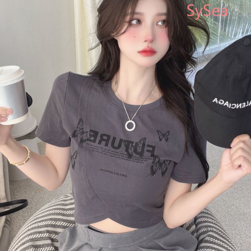 Áo Kiểu Hàn Quốc Dáng Ôm Thời Trang Mùa Hè Cho Nữ