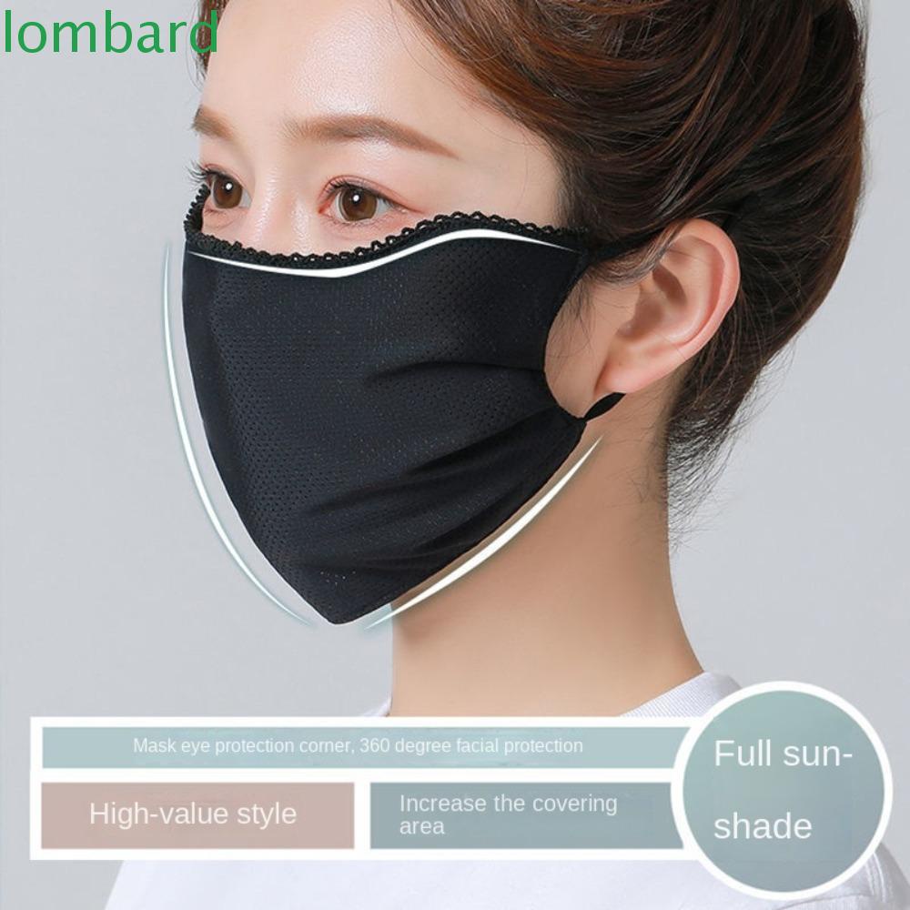 Khẩu Trang Chống Nắng Chống Tia UV Màu Sắc Đơn Giản Tiện Dụng