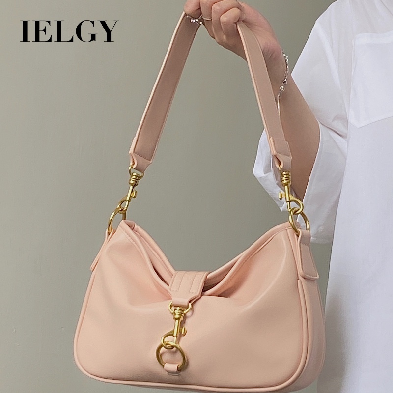 Ielgy Túi Kẹp Nách Mềm Mại Phong Cách Hàn Quốc Cho Nữ