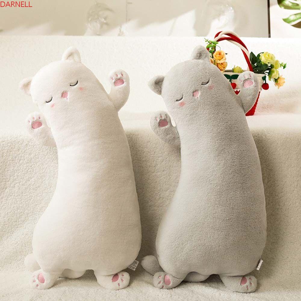 Gối Ôm Nhồi Bông Hình Chú Mèo Dễ Thương Dùng Làm Quà Tặng