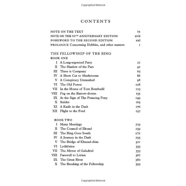 The Lord Of The Rings - The Fellowship Of The Ring