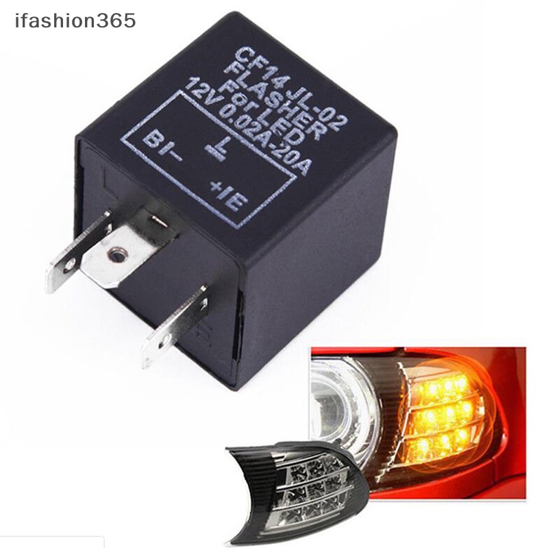 Rơ Le CF14 JL-02 EP35 12V 3-Pin Cf365 Chuyên Dụng Dành Cho Đèn LED Xe Hơi