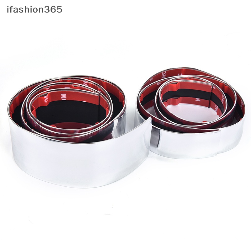 1 Dải Viền Trang Trí Cửa Xe Hơi Bằng Crom Màu Bạc Thời Trang ifashion365
