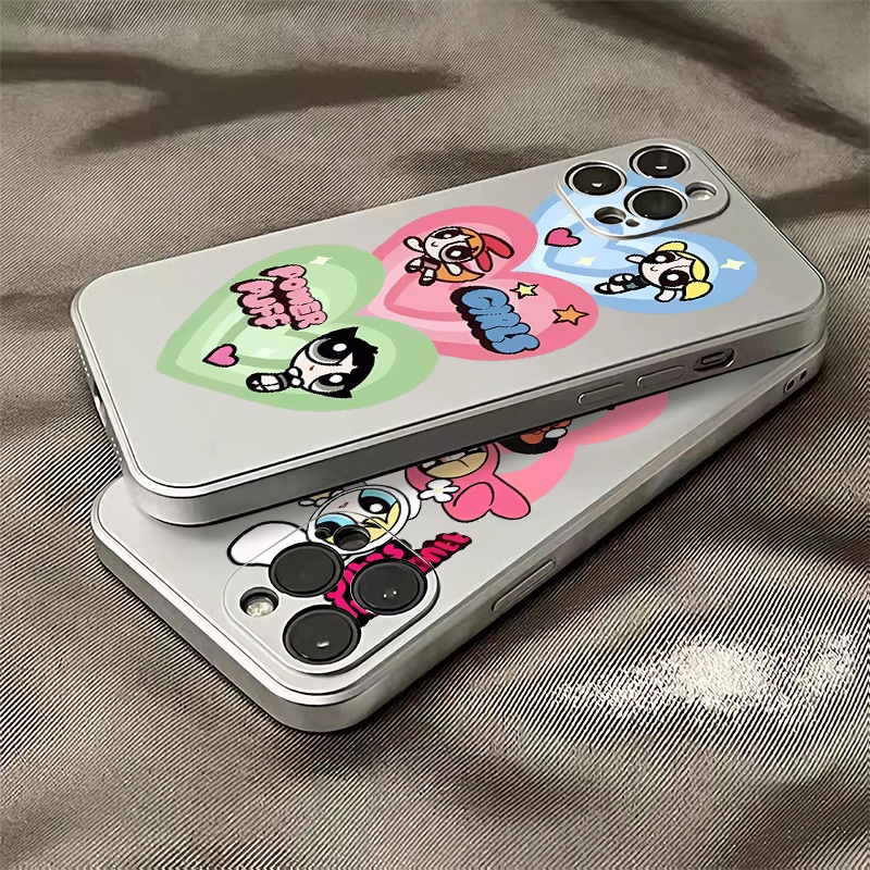 Ốp Điện Thoại Silicon TPU Mềm Mạ Điện Chống Sốc Cho IPhone 14 13 12 11 Pro XS Max XR X 8 + 7 6S Plus