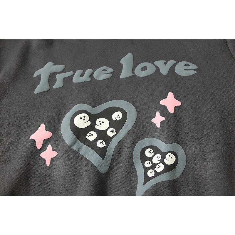 Áo Hoodie Tay Dài In Chữ Graffiti Thời Trang Cho Nam Và Nữ