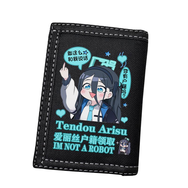 Blue Archive Azure file around Takanashi Hoshino anime Two-Dimensional tenndou arisu card case coin purse