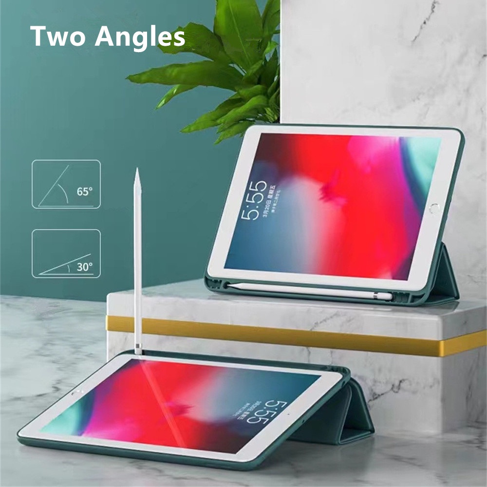 Bao Da Máy Tính Bảng Nam Châm Kèm Ngăn Đựng Bút Cho ipad Air 5 10.9 2022 Air 4 Pro 12.9 11 M2 Gen 10th Mini 6