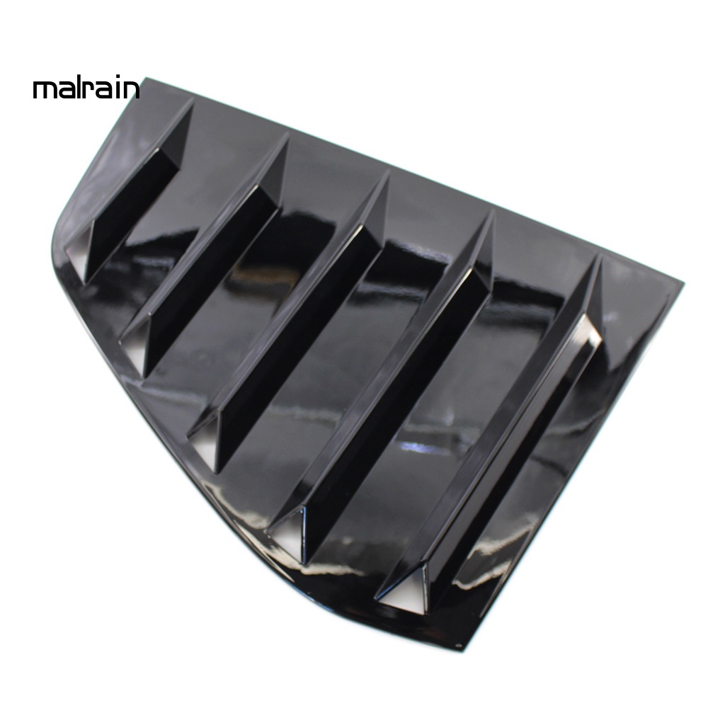 Set 2 Tấm Chắn Cửa Sổ Phía Sau Màu Đen Bóng Cho VW Golf 6 2010-2014