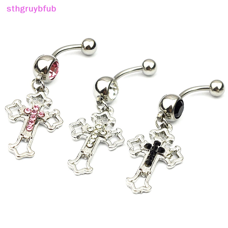 Khuyên RốN HìNh Chữ ThậP BằNg ThéP Y Tế