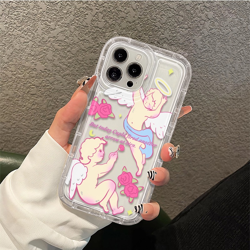 Ốp Điện Thoại TPU Silicon Mềm Trong Suốt Chống Sốc Cho IPhone 14 13 12 11 Pro Max 7 8 XS X XR Plus SE 2020
