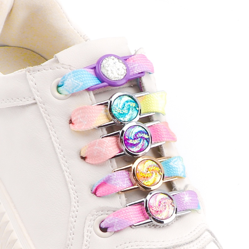 Khóa Dây Giày Đính Đá Nebula Sang Trọng
