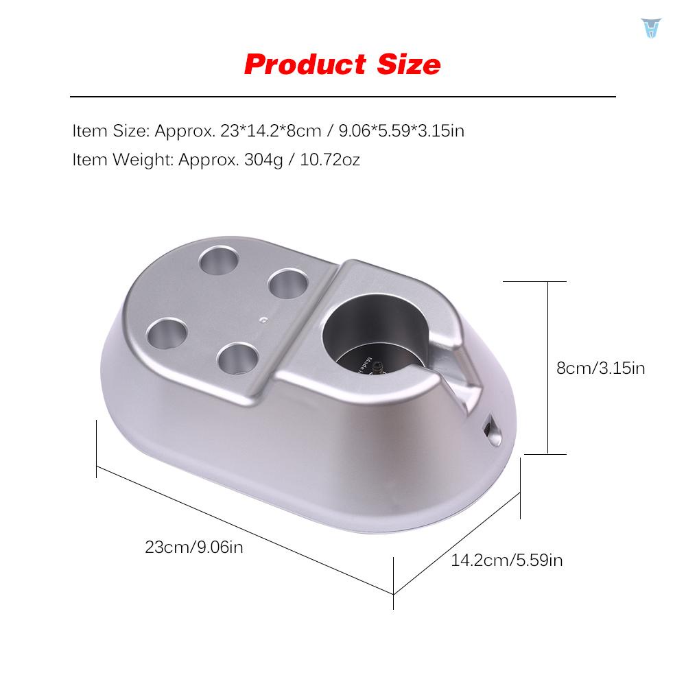 Đế Sạc Màu Bạc Cho Súng Mát Xa Fascia