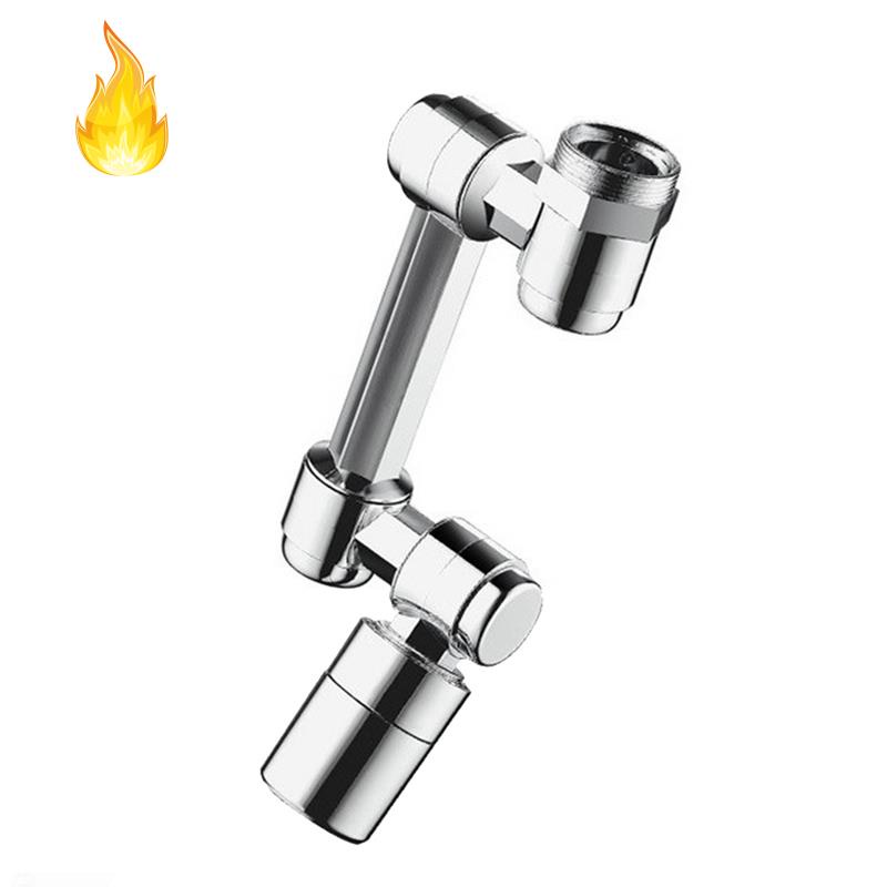 Phổ biến 1440° Bộ mở rộng xoay Vòi chậu rửa nhà bếp Cánh tay robot Bubbler