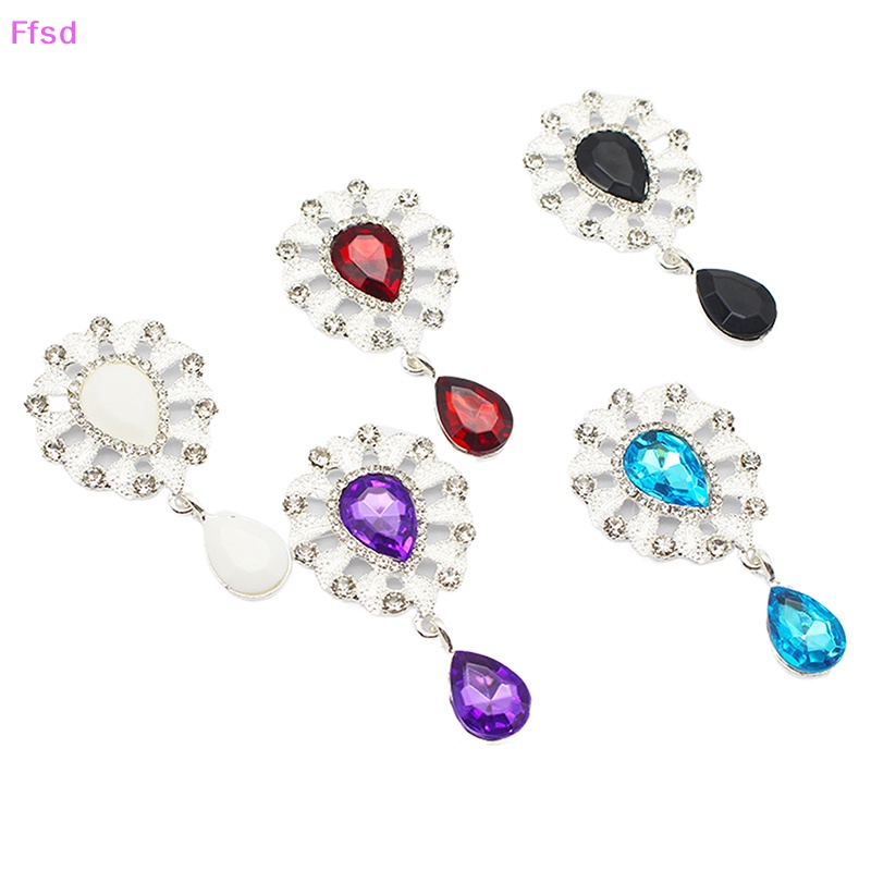 Trâm Cài Áo Hình Giọt Nước Đính Đá Sáng Tạo DIY