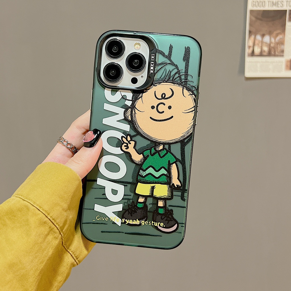 Ốp Điện Thoại TPU Mềm Trong Suốt Họa Tiết Chú Chó Snoopy Dễ Thương Cho iPhone 11 13 12 14 PRO MAX