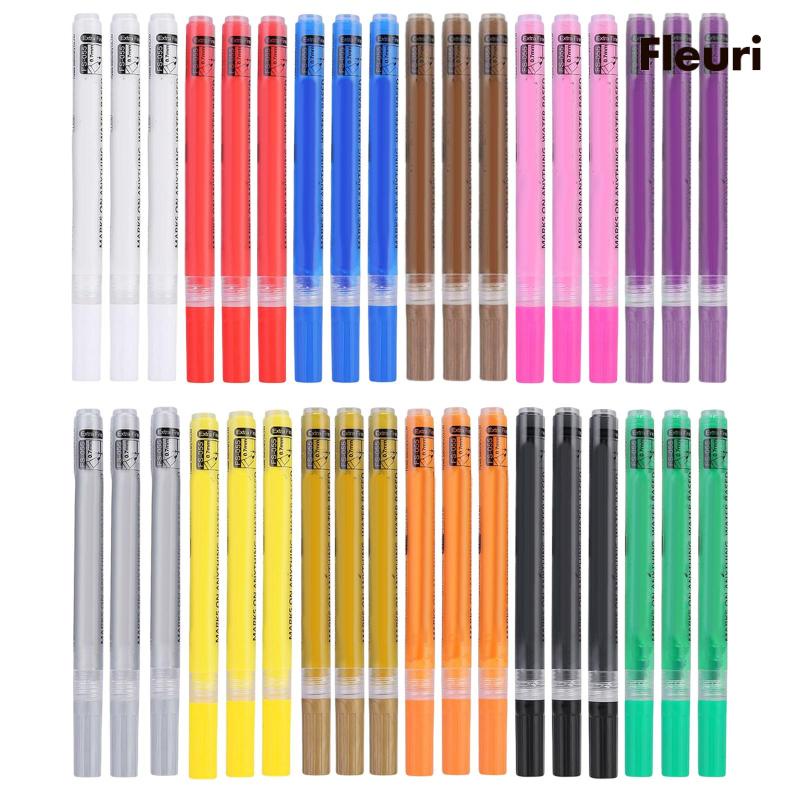 Bộ 3 Bút Đánh Dấu Bóng Golf Bằng Acrylic Bền Bỉ Dành Cho Người Mới Bắt Đầu