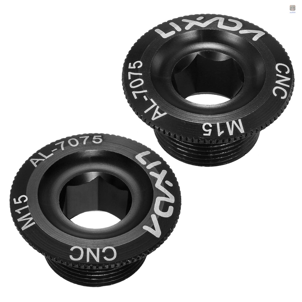 2 Bu Lông Lixada M15 Bằng Hợp Kim Nhôm Cho Xe Đạp