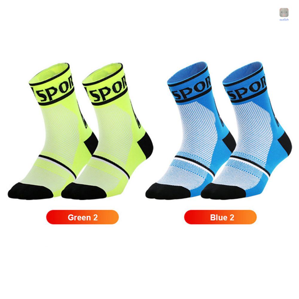 Vớ Thể Thao Thoáng Khí Họa Tiết Chấm Bi / Kẻ Sọc Dành Cho Nam Nữ