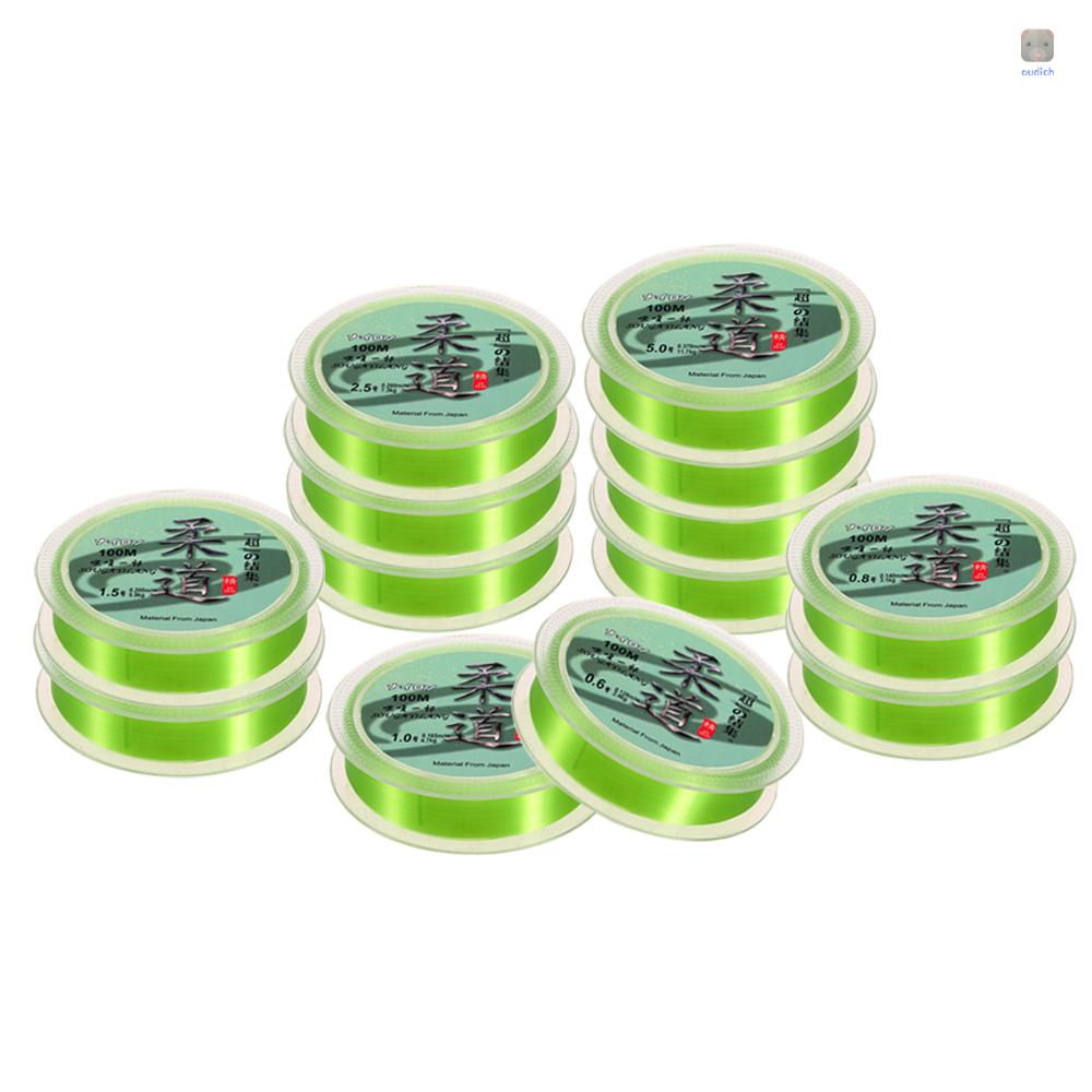 Cuộn Dây Câu Cá Dài 100m 0.6M 0.6M Chất Lượng Cao#-8# Cuộn Dây Câu Cá Chất Liệu Fluorocarbon Nylon