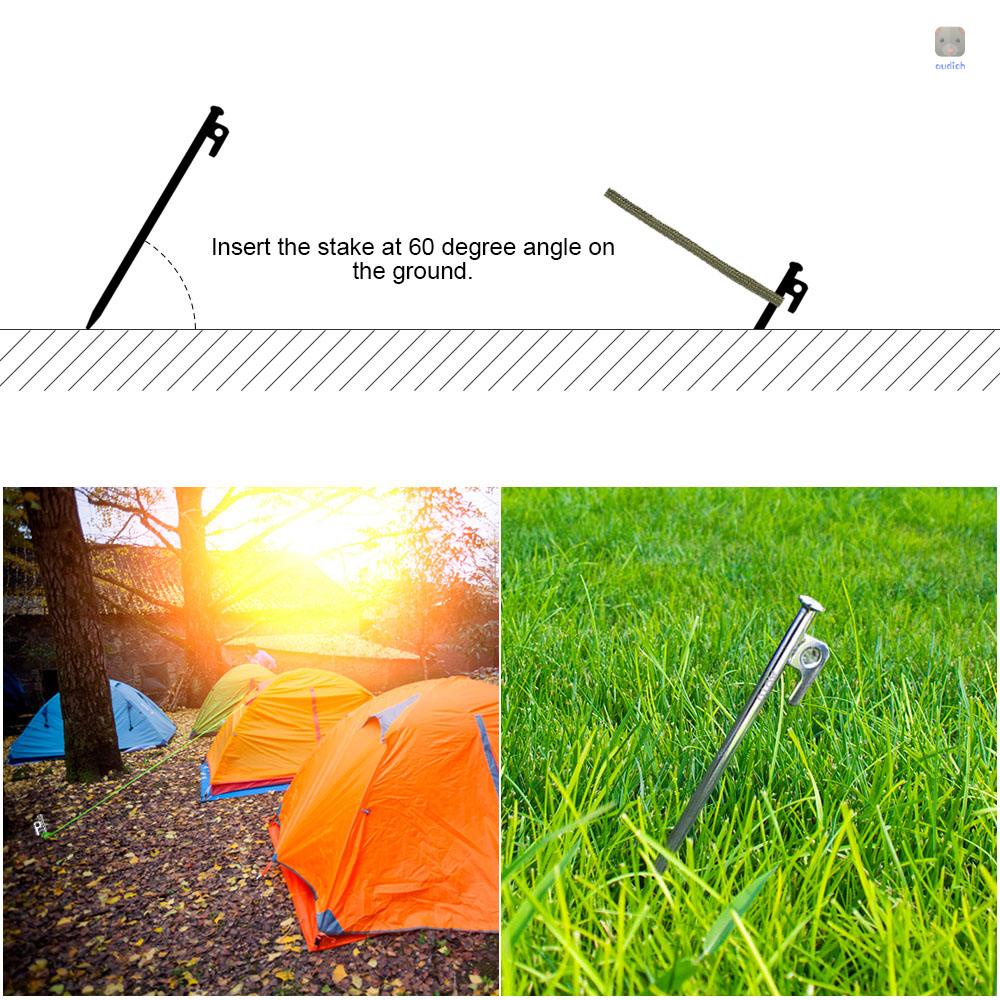 1 Cọc Giăng Lều Trại Bằng Thép Chịu Lực Tốt