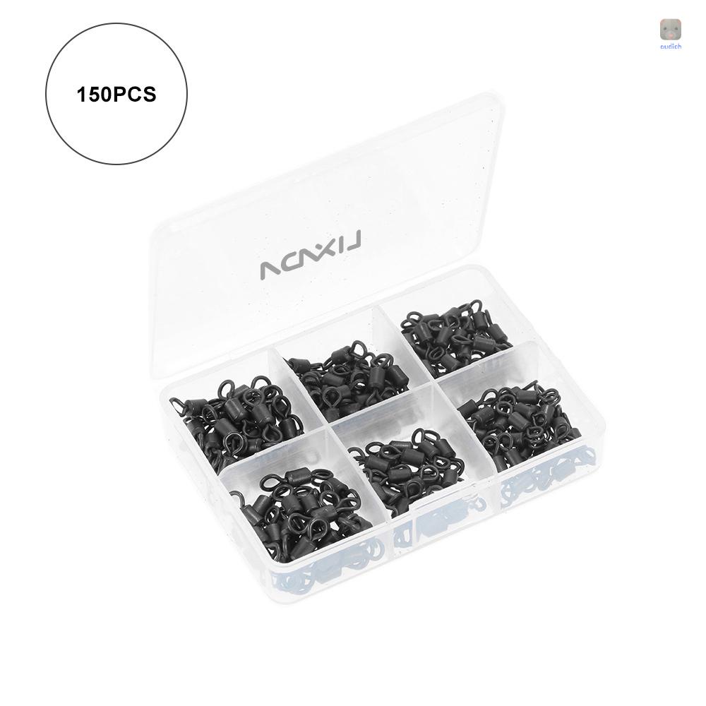 Bộ 150 Phụ Kiện Cho Máy In Lixada 150pc / lot 2# 3# 4# Móc Nối Xoay Câu Cá Chuyên Dụng